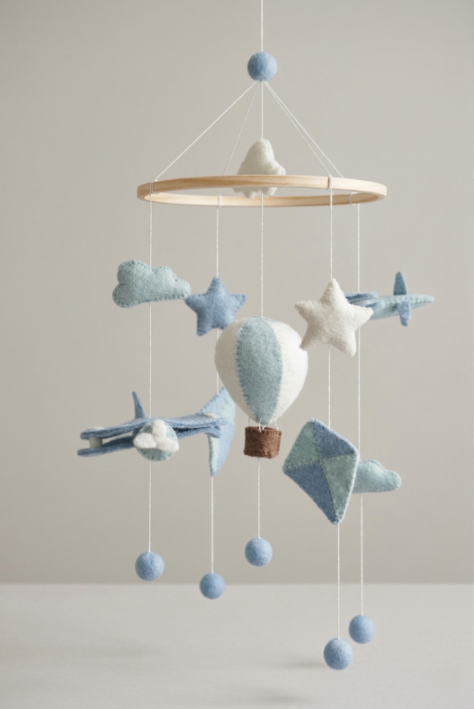 Uro til Den Originale sansegynge - Luftballon Blå