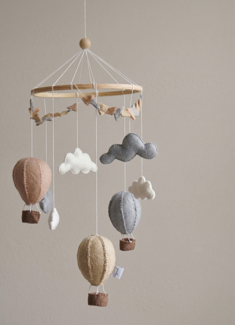 Uro til Den Originale sansegynge - Luftballon beige