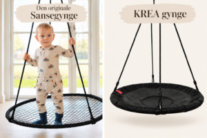 KREA gynge vs. Den Originale Sansegynge – hvad er forskellen?