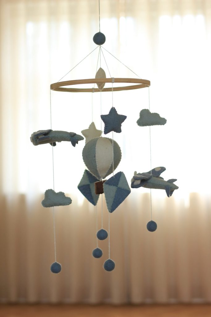 Uro til Den Originale sansegynge - Luftballon Blå