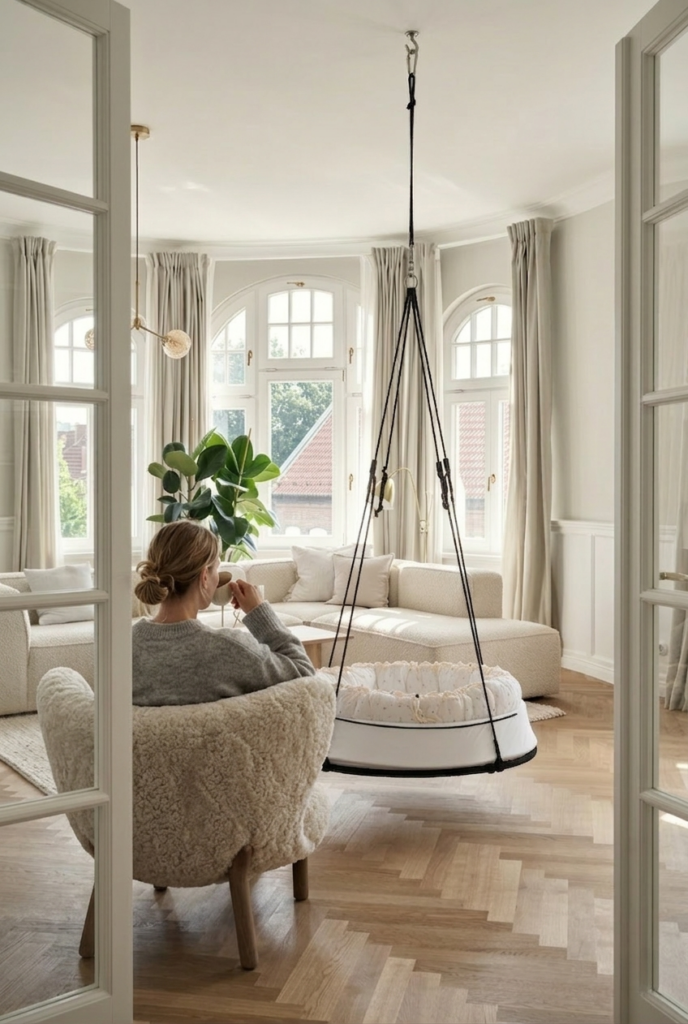 babynest til sansegynge