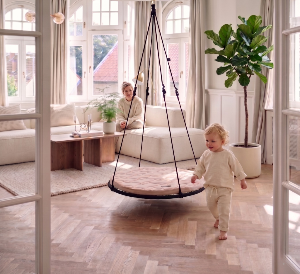 Sansegynge pude til børn – økologisk og blød | Filibabba