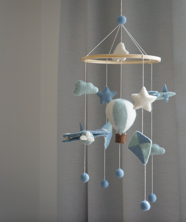 Uro til Den Originale sansegynge - Luftballon Blå